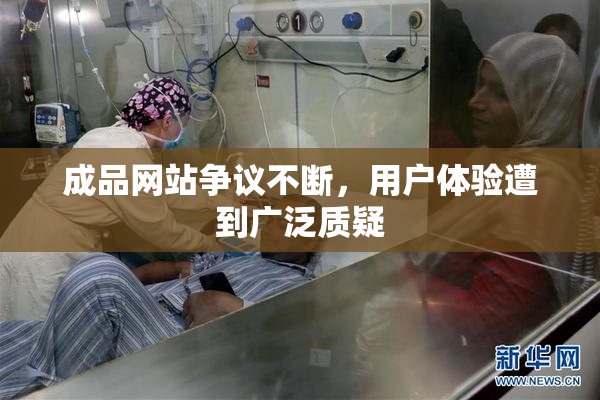 成品网站争议不断，用户体验遭到广泛质疑