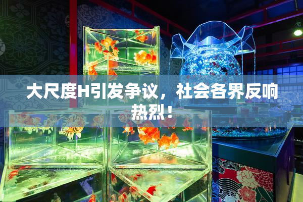 大尺度H引发争议，社会各界反响热烈！