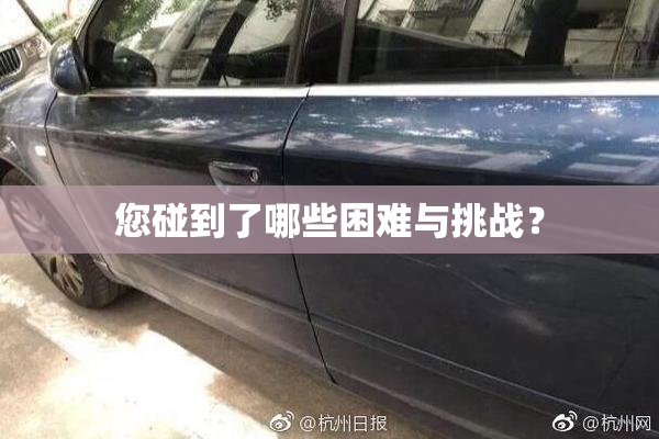 您碰到了哪些困难与挑战？