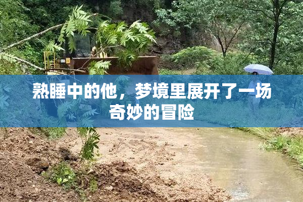 熟睡中的他，梦境里展开了一场奇妙的冒险