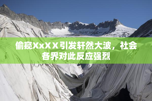 偷窥XxXⅩ引发轩然大波，社会各界对此反应强烈