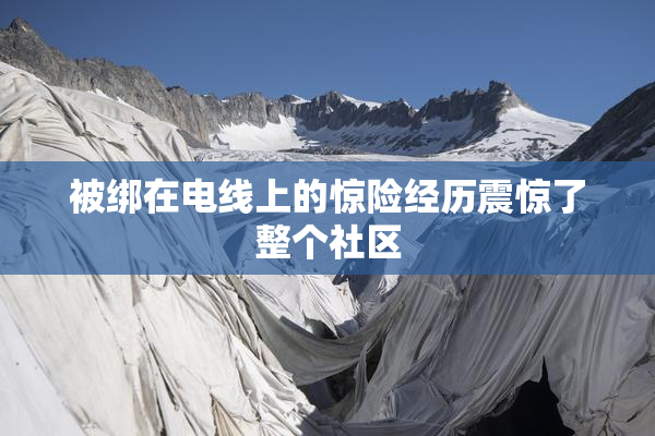 被绑在电线上的惊险经历震惊了整个社区