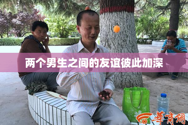 两个男生之间的友谊彼此加深