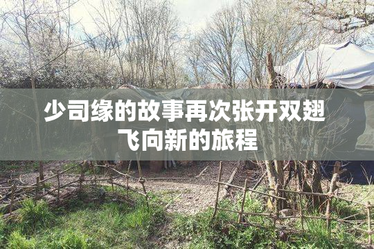 少司缘的故事再次张开双翅 飞向新的旅程