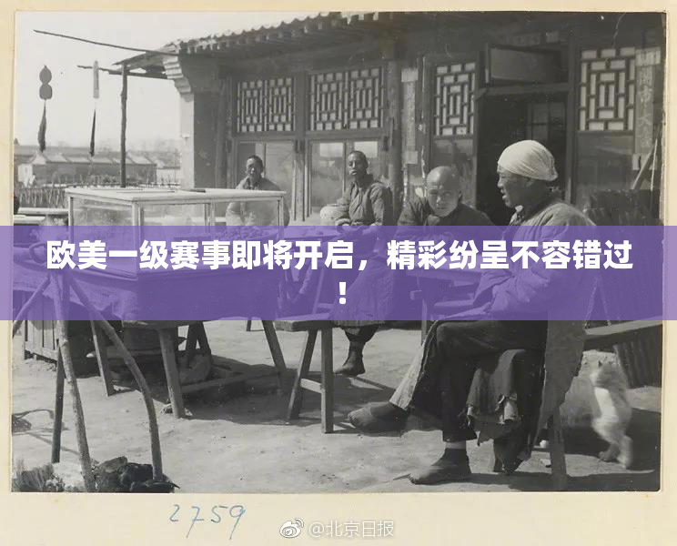 欧美一级赛事即将开启，精彩纷呈不容错过！