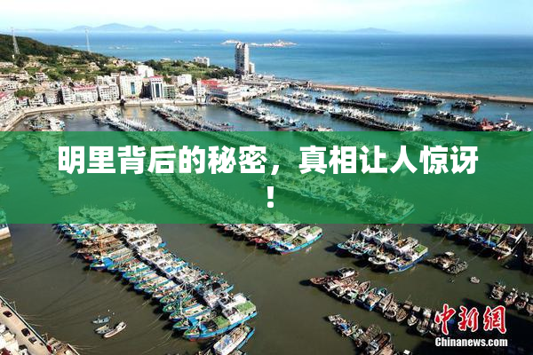 明里背后的秘密，真相让人惊讶！