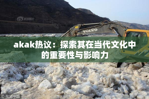 akak热议：探索其在当代文化中的重要性与影响力