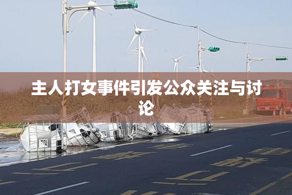 主人打女事件引发公众关注与讨论