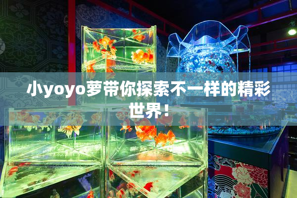 小yoyo萝带你探索不一样的精彩世界！