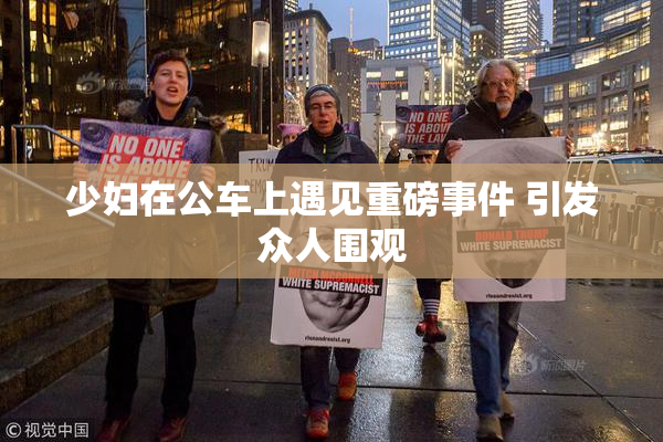 少妇在公车上遇见重磅事件 引发众人围观