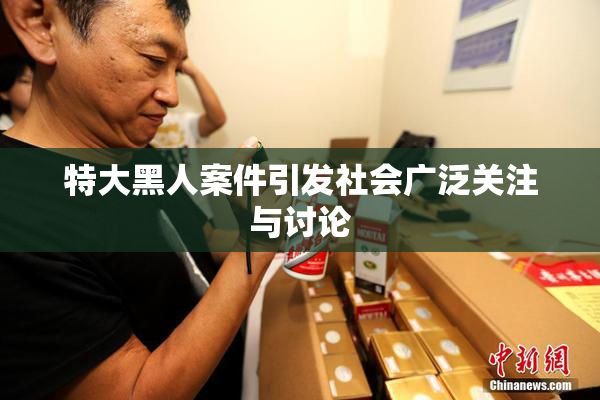 特大黑人案件引发社会广泛关注与讨论