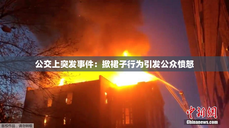 公交上突发事件：掀裙子行为引发公众愤怒