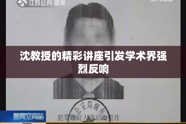 沈教授的精彩讲座引发学术界强烈反响