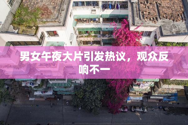 男女午夜大片引发热议，观众反响不一