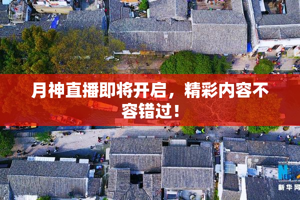 月神直播即将开启，精彩内容不容错过！