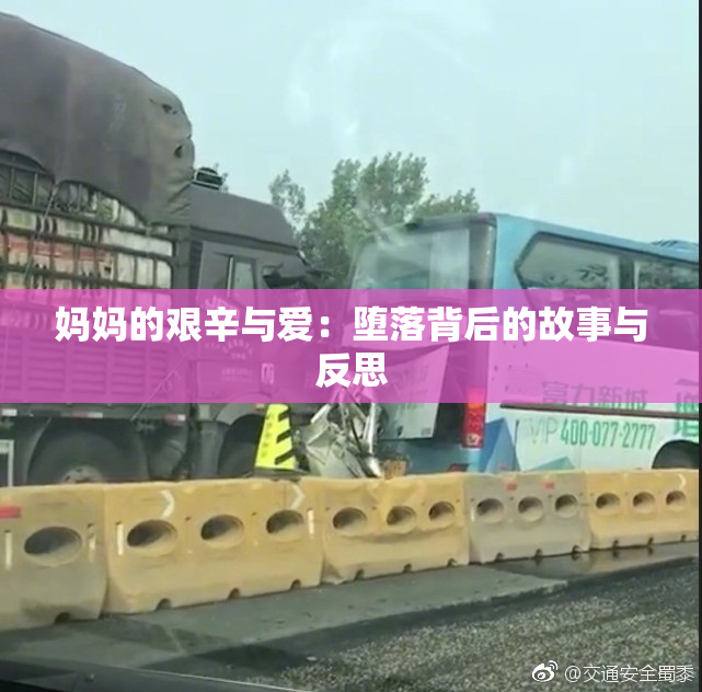妈妈的艰辛与爱：堕落背后的故事与反思