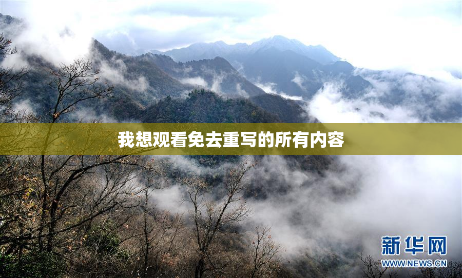 我想观看免去重写的所有内容