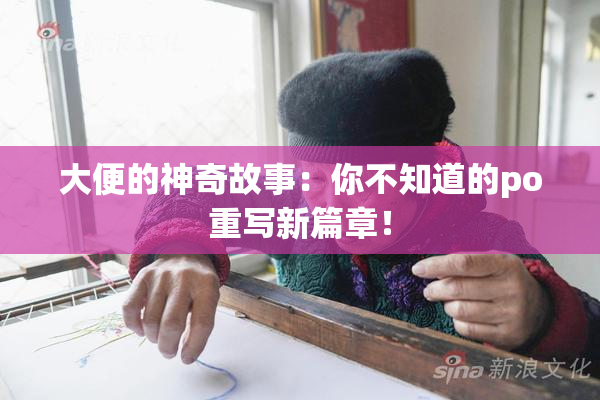 大便的神奇故事：你不知道的po重写新篇章！