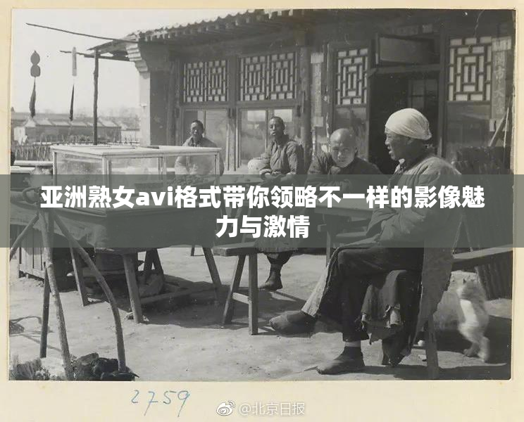 亚洲熟女avi格式带你领略不一样的影像魅力与激情