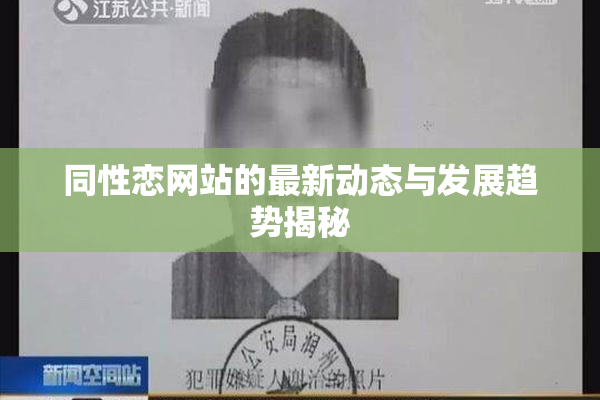 同性恋网站的最新动态与发展趋势揭秘