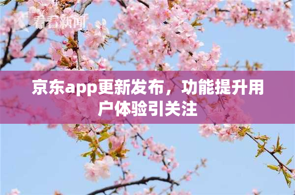 京东app更新发布，功能提升用户体验引关注