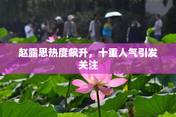 赵露思热度飙升，十重人气引发关注