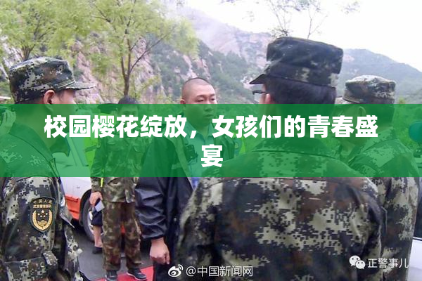 校园樱花绽放，女孩们的青春盛宴