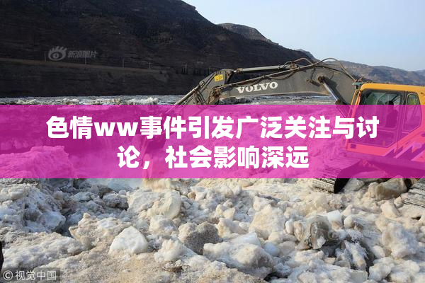 色情ww事件引发广泛关注与讨论，社会影响深远