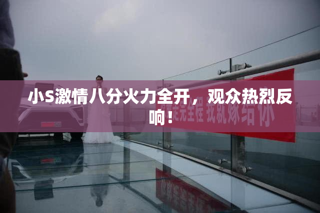 小S激情八分火力全开，观众热烈反响！