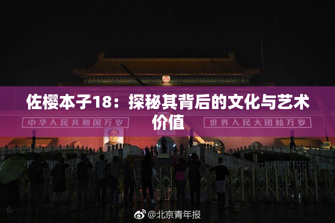 佐樱本子18：探秘其背后的文化与艺术价值