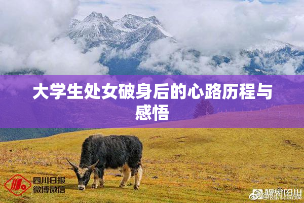 大学生处女破身后的心路历程与感悟