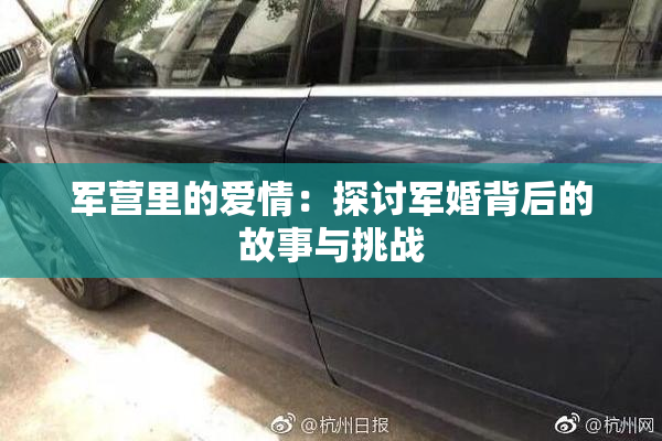 军营里的爱情：探讨军婚背后的故事与挑战