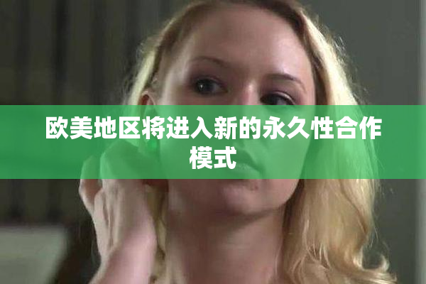 欧美地区将进入新的永久性合作模式