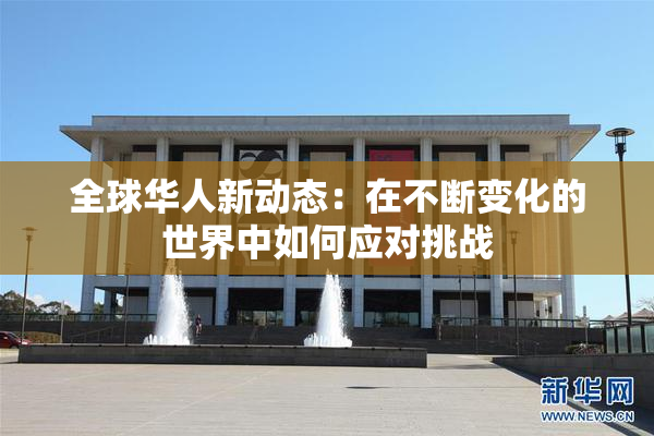 全球华人新动态：在不断变化的世界中如何应对挑战