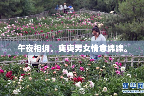 午夜相拥，爽爽男女情意绵绵。