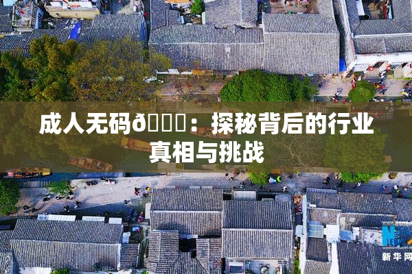 成人无码🔞：探秘背后的行业真相与挑战