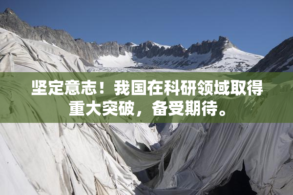 坚定意志！我国在科研领域取得重大突破，备受期待。