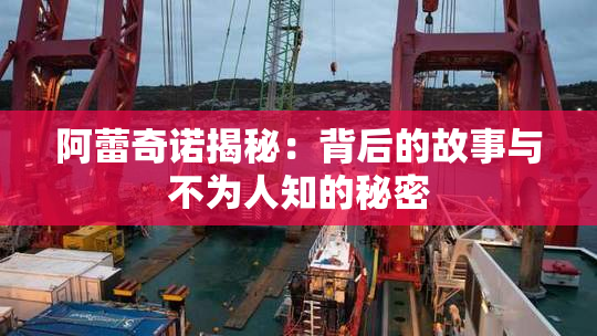 阿蕾奇诺揭秘：背后的故事与不为人知的秘密
