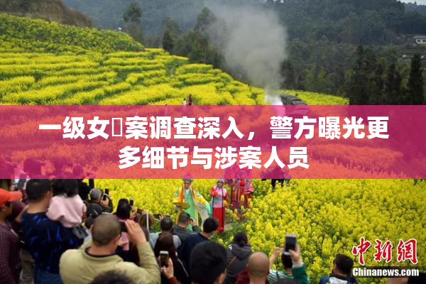一级女婬案调查深入，警方曝光更多细节与涉案人员