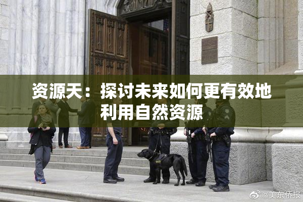 资源天：探讨未来如何更有效地利用自然资源