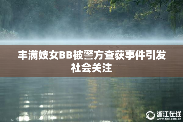 丰满妓女BB被警方查获事件引发社会关注