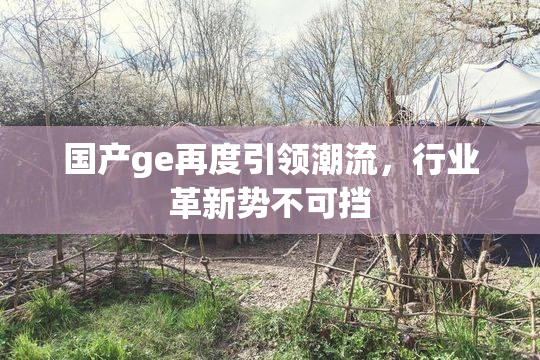 国产ge再度引领潮流，行业革新势不可挡