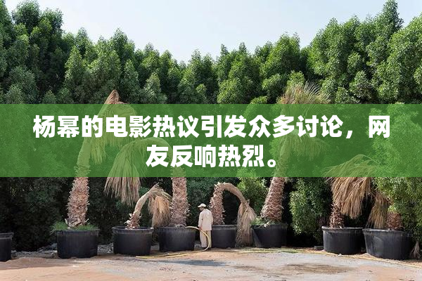杨幂的电影热议引发众多讨论，网友反响热烈。