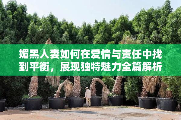 媚黑人妻如何在爱情与责任中找到平衡，展现独特魅力全篇解析