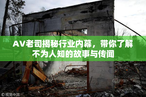 AV老司揭秘行业内幕，带你了解不为人知的故事与传闻