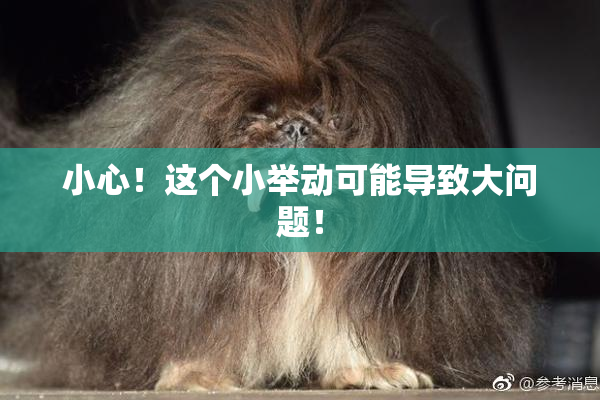 小心！这个小举动可能导致大问题！