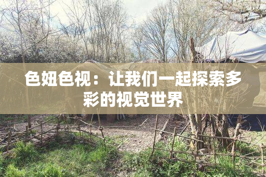 色妞色视：让我们一起探索多彩的视觉世界