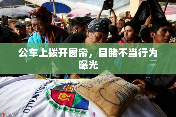 公车上拨开窗帘，目睹不当行为曝光