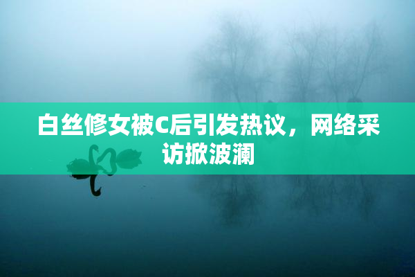 白丝修女被C后引发热议，网络采访掀波澜