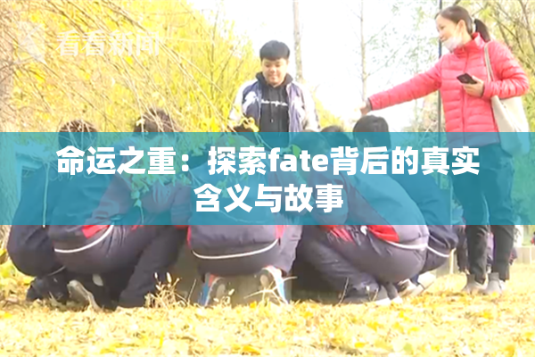 命运之重：探索fate背后的真实含义与故事